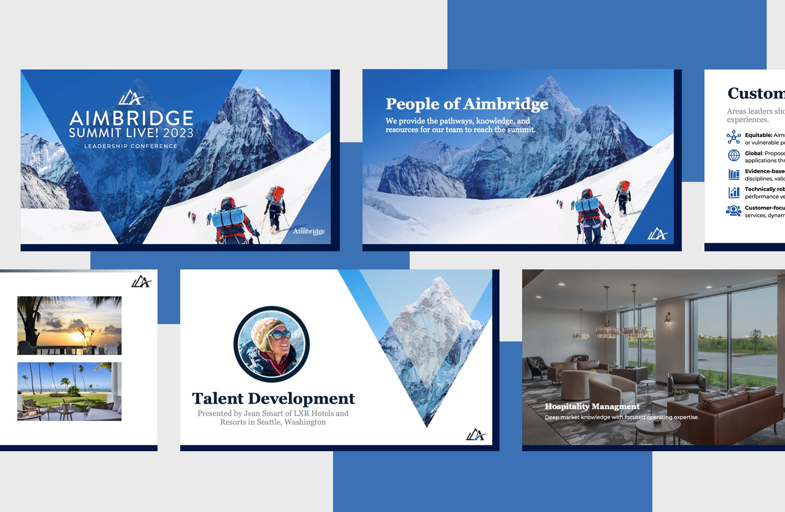 Aimbridge Summit Power Point Presentation